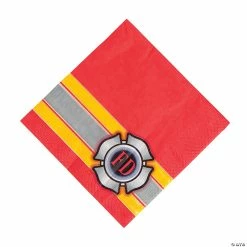 Coupon ⌛ Firefighter Party Luncheon Napkins - 16 Pc. 🥰