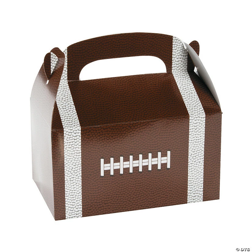 Flash Sale π Football Favor Boxes with Handle - 12 Pc. π