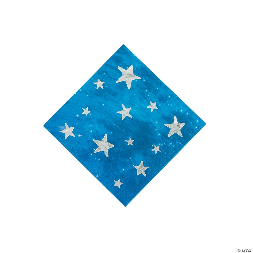 Best reviews of π Galaxy Beverage Napkins - 16 Pc. π