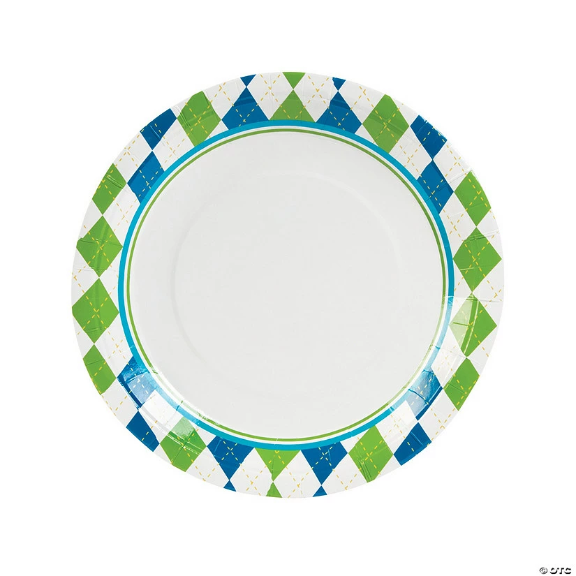 Brand new โค๏ธ Golf Par-Tee Paper Dinner Plates - 8 Ct. ๐