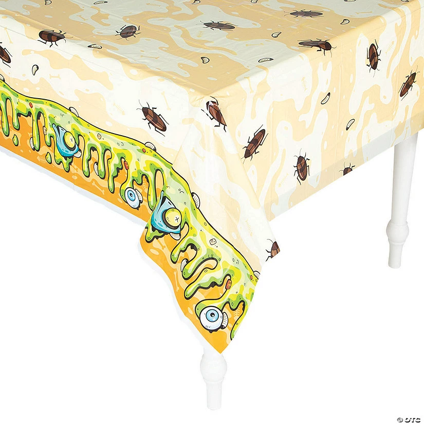 Cheap 🔥 Gross Slime Plastic Tablecloth ✨