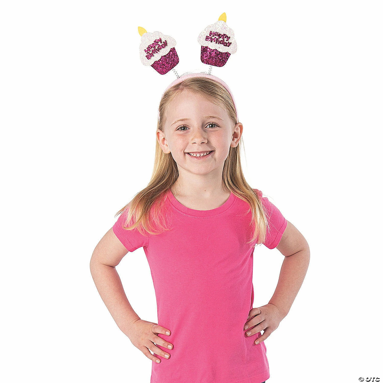 Wholesale π Happy π Birthday Cupcake Head Boppers - 6 Pc. π - Image 2
