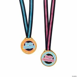 Brand new 🧨 Happy 🎂 Birthday Medals - 12 Pc. 🥰