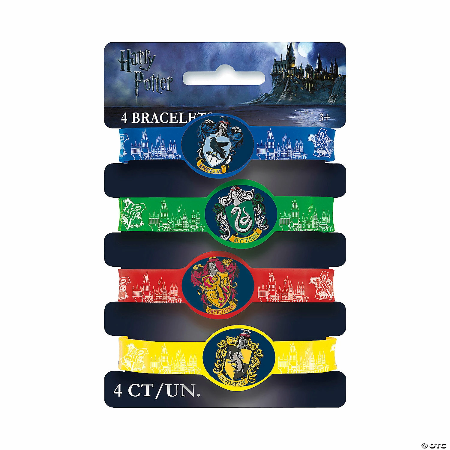 Hot Sale ⭐ Harry Potter™ Rubber Bracelets - 4 Pc. 🔔