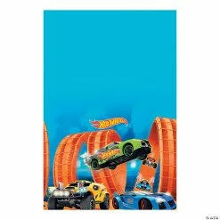 Promo 🥰 Hot Wheels® Plastic Tablecloth ⌛