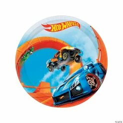 Flash Sale 🧨 Hot Wheels® Wild Racer Round Paper Dessert Plates - 8 Ct. ✨