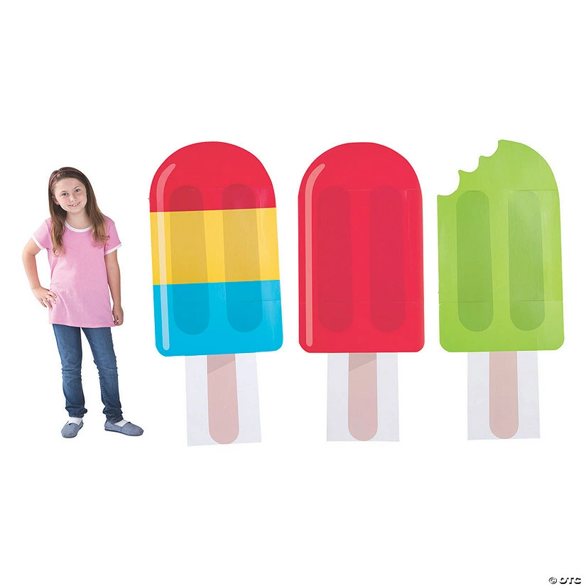 Best reviews of π₯° Ice Pop Party Cardboard Stand-Ups - 3 Pc. π€©