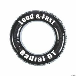 Coupon 🧨 Inflatable Cars & Trucks Party Tires - 12 Pc. 🥰