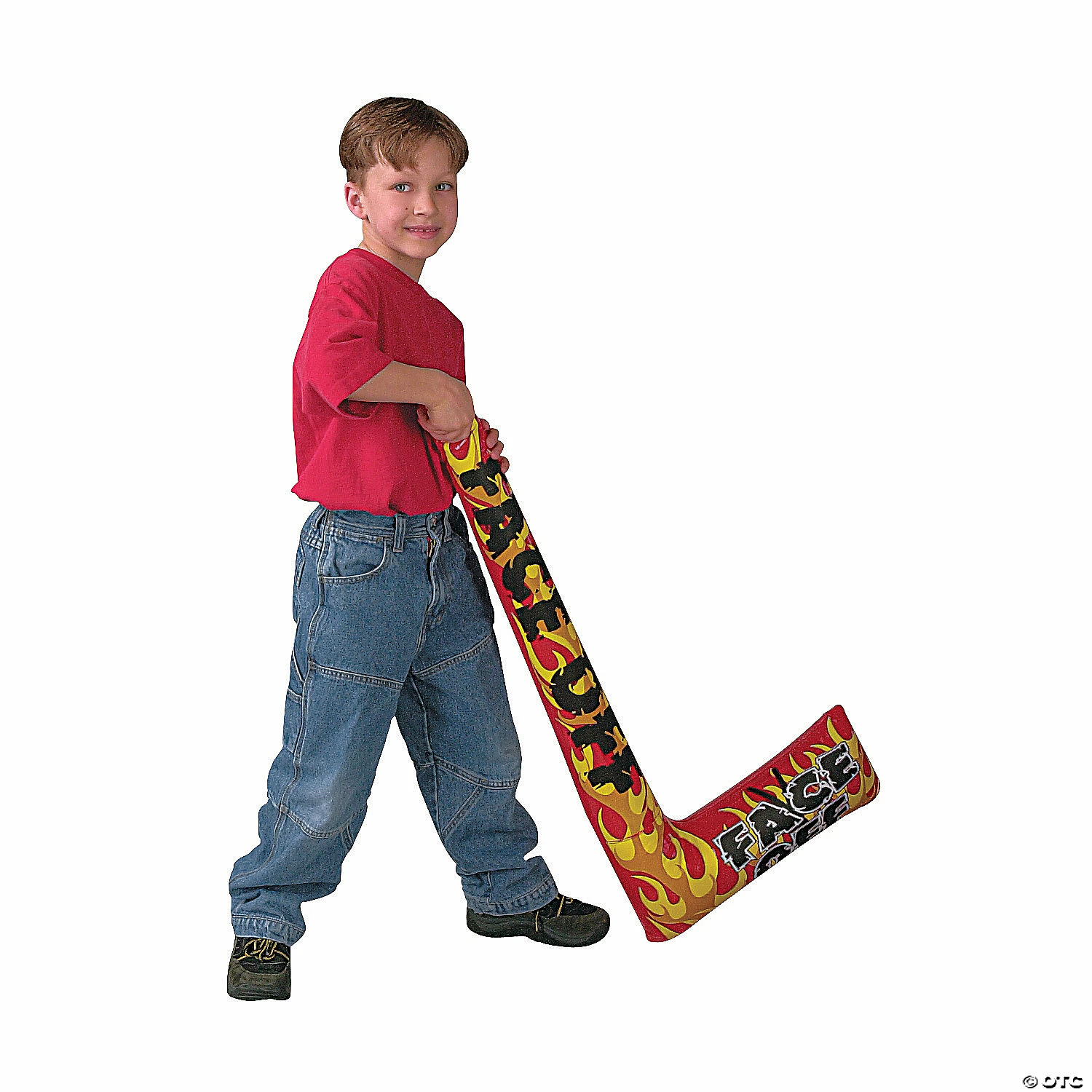 Promo π Inflatable Hockey Sticks - 12 Pc. π - Image 2