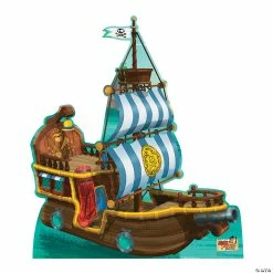 Hot Sale ⌛ Jake & the Never Land Pirates Bucky Pirate Ship Cardboard Stand-Up ✔️