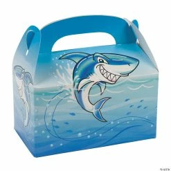 Cheapest 🎉 Jawsome Shark Favor Boxes - 12 Pc. 🌟