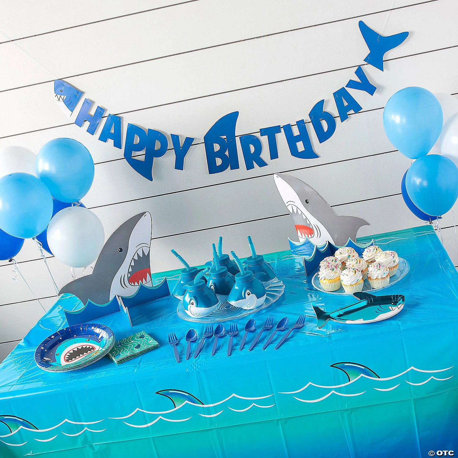 Flash Sale π₯ Jawsome Shark Party Tableware Kit for 8 Guests π - Image 2