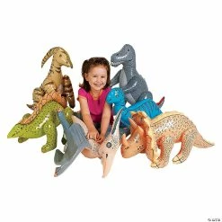 Buy 🧨 Jumbo Inflatable Dinosaurs - 6 Pc. ⌛