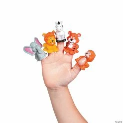 Buy ❤️ Jungle Animal Finger Puppets - 24 Pc. 🎁