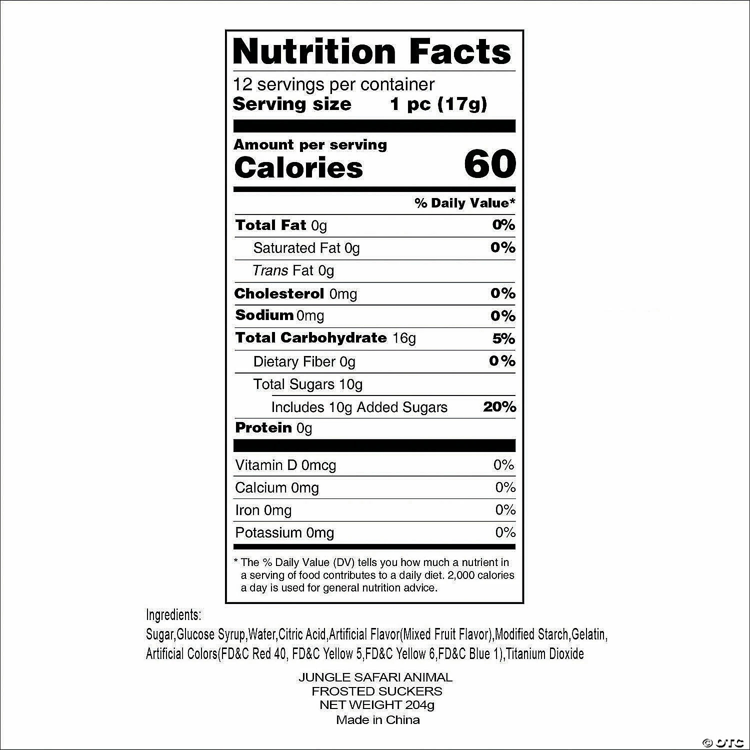 Cheap π Jungle Safari Animal Lollipops - 12 Pc. π - Image 2