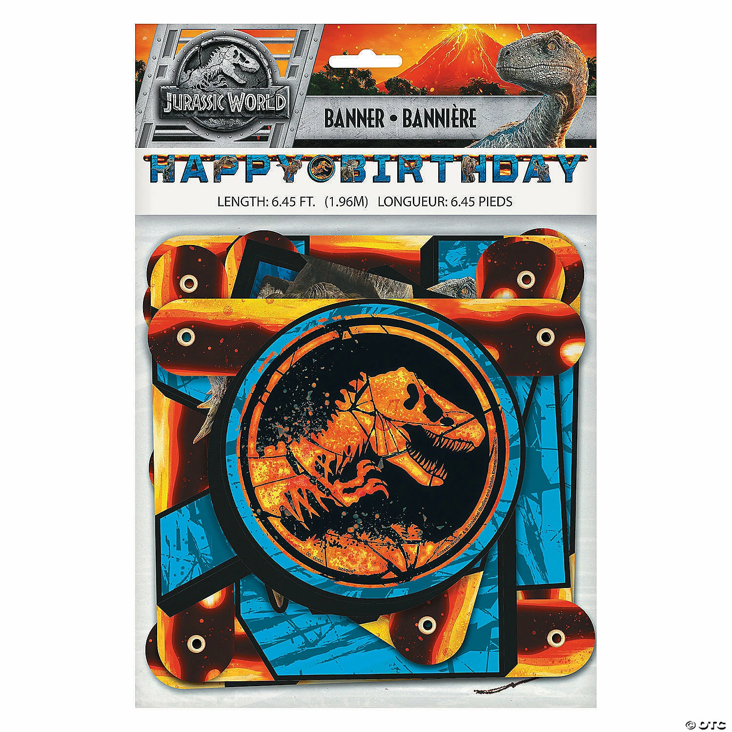 Budget β€οΈ Jurassic Worldβ’ π₯³ Birthday Paper Banner π― - Image 2
