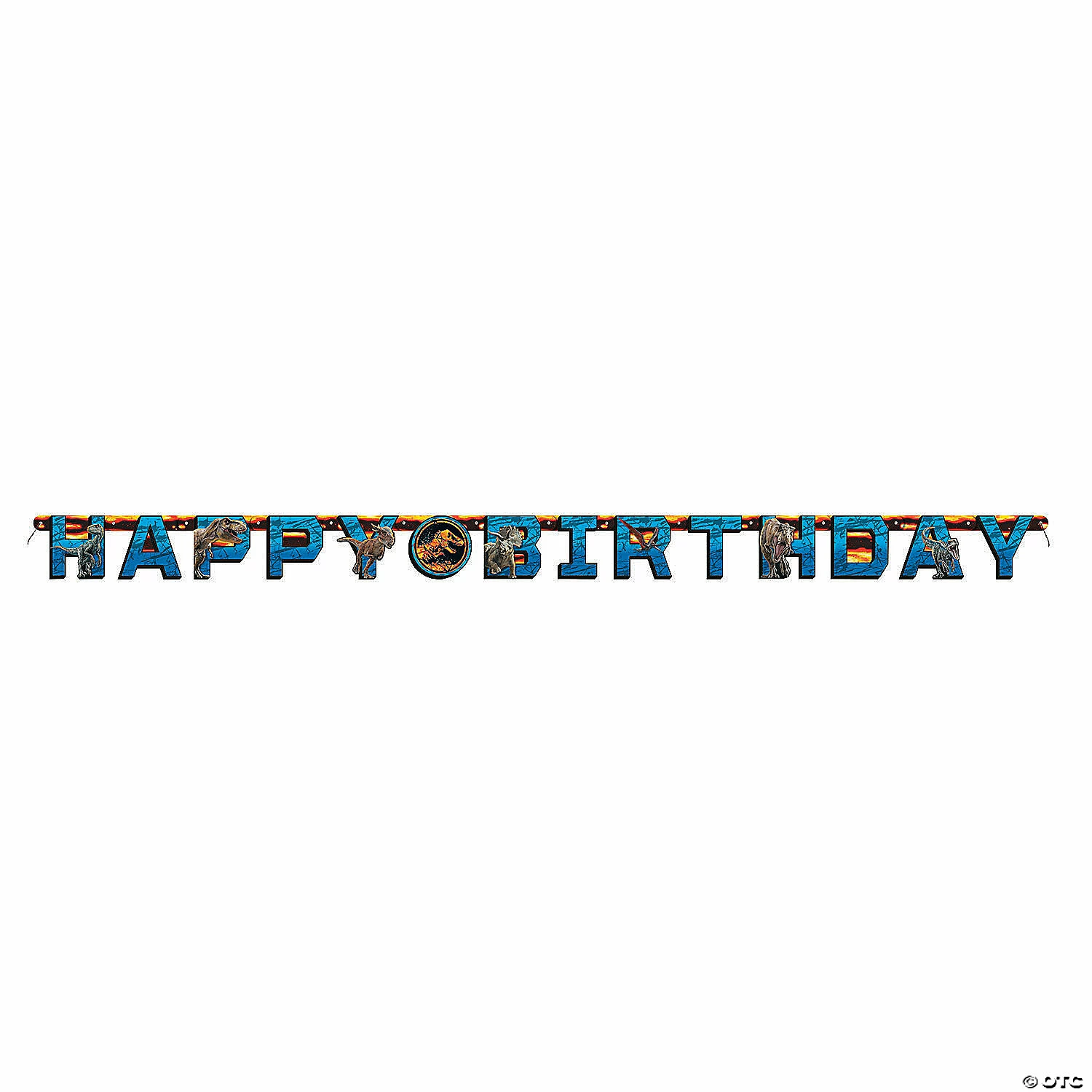 Budget β€οΈ Jurassic Worldβ’ π₯³ Birthday Paper Banner π―