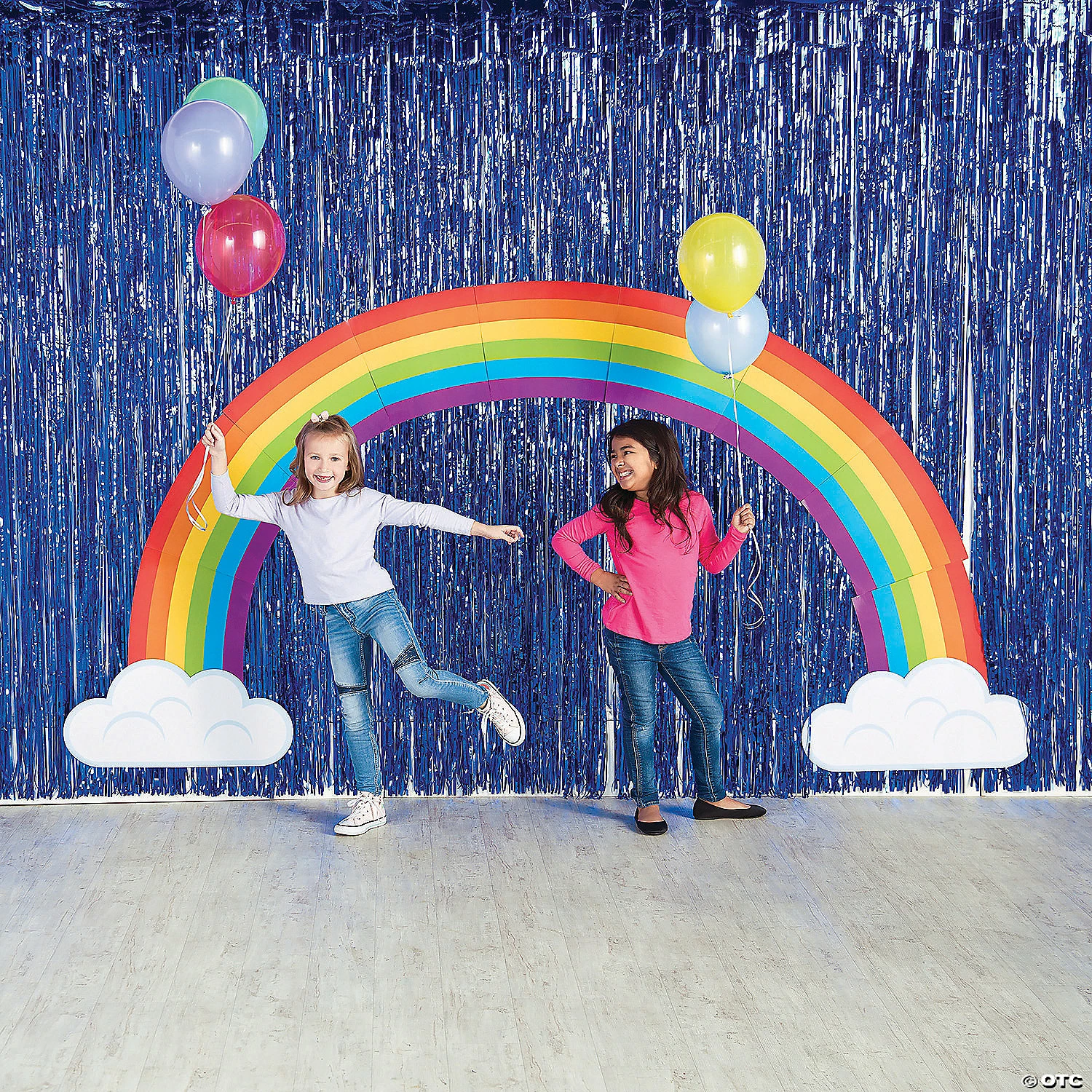 Best deal π Large Metallic Fringe Backdrop Curtains π - Image 2