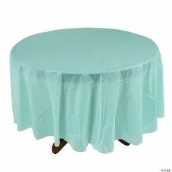 Discount 💯 Round Plastic Tablecloth 🤩