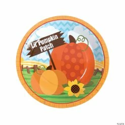 Cheap ✨ Lil’ Pumpkin Paper Dinner Plates - 8 Ct. 🎁