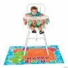Flash Sale ✔️ Little Dino 1st 🎂 Birthday High Chair Decorating Kit - 2 Pc. 🎉