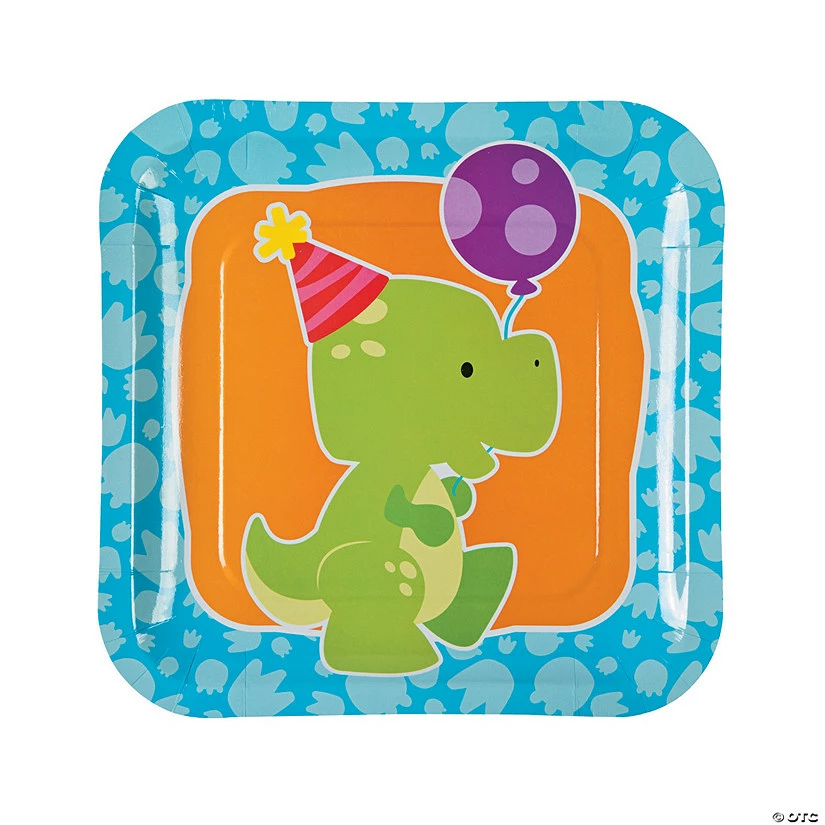 Brand new π Little Dino Paper Dinner Plates - 8 Ct. π€©