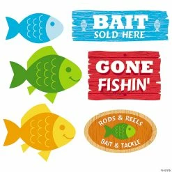 Deals 🧨 Little Fisherman Cutouts - 6 Pc. 😀
