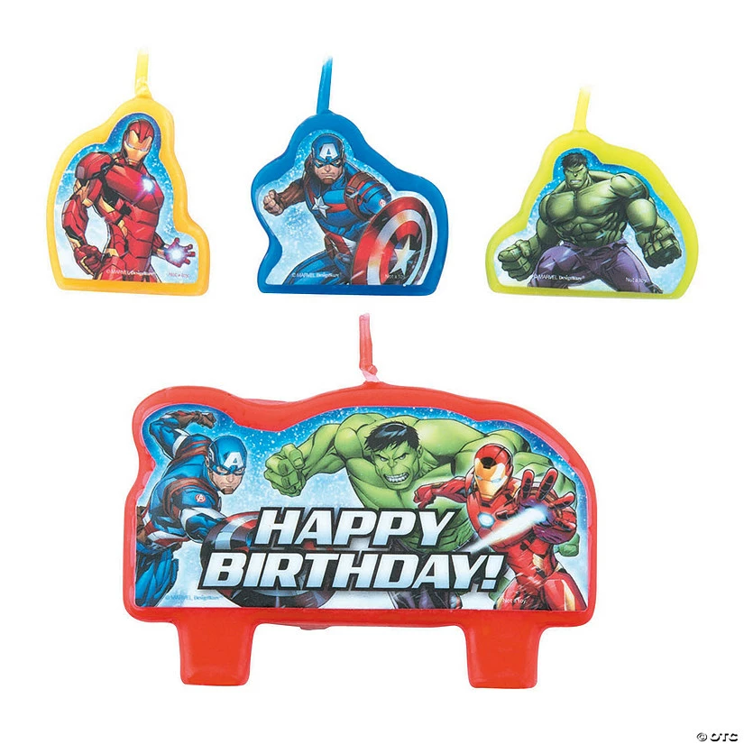 Top 10 👏 Marvel Avengers™ Candle Set - 4 Pc. 🌟