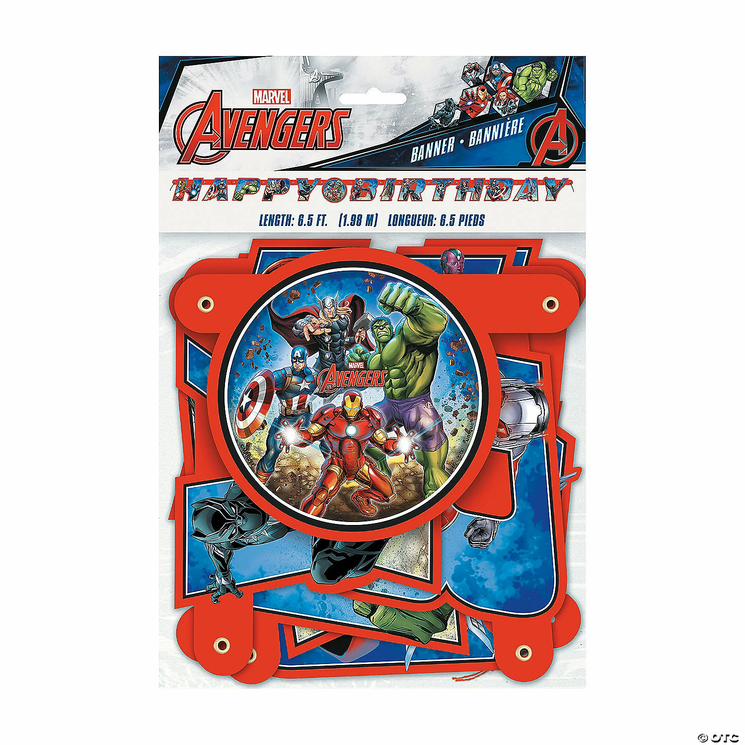 Budget โญ Marvel Comics The Avengersโข Jointed ๐ Birthday Banner ๐ - Image 2