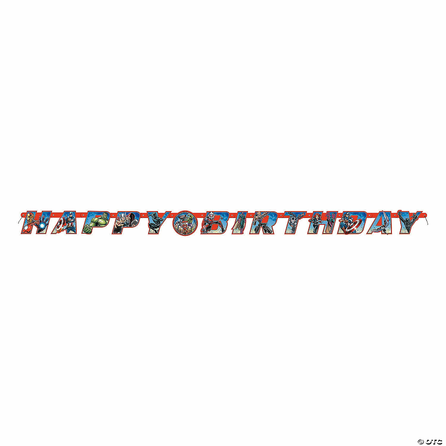 Budget โญ Marvel Comics The Avengersโข Jointed ๐ Birthday Banner ๐