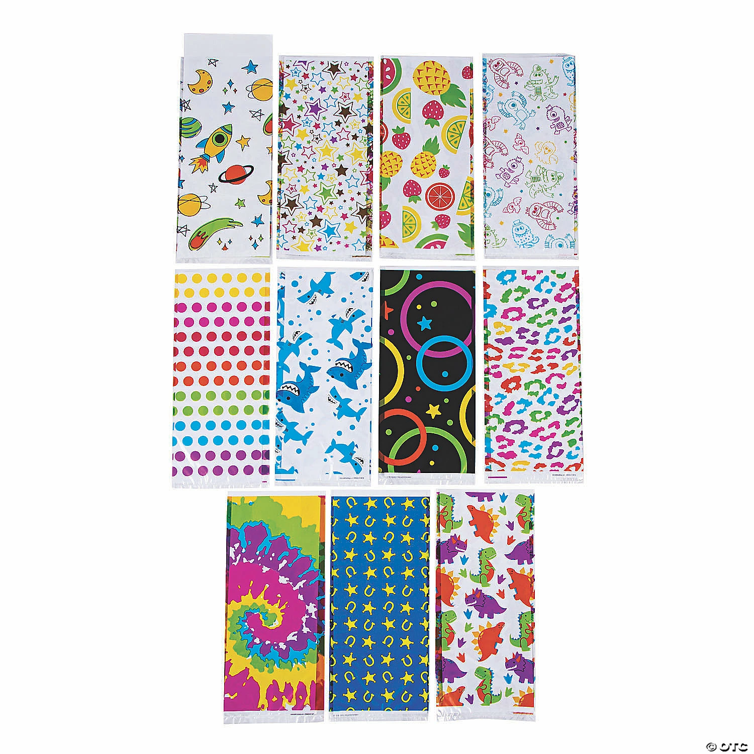 Coupon 𧨠Mega Cellophane Bag Assortment - 240 Pc. π - Image 2