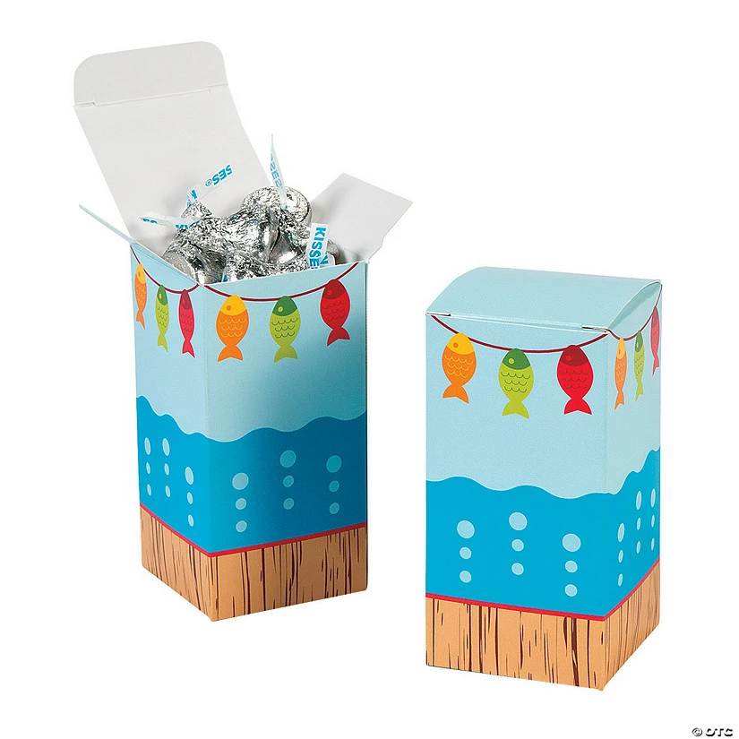 Cheapest โญ Mini Little Fisherman Favor Boxes - 12 Pc. ๐งจ