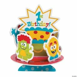 Best Pirce 🌟 Mini Monster Centerpiece - 8 Pc. 👏
