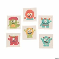 Flash Sale π Mini Monster Temporary Tattoos - 72 Pc. βοΈ