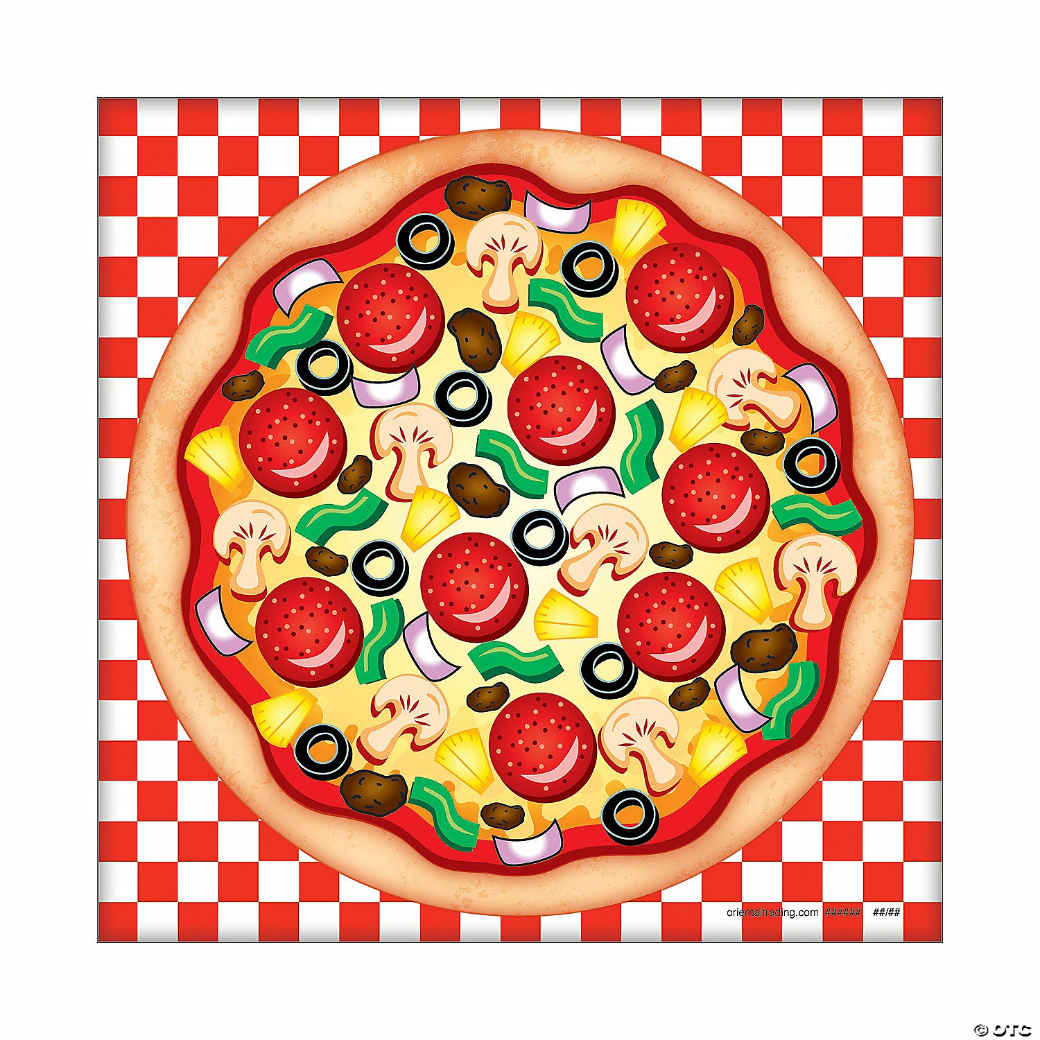 Brand new β€οΈ Mini Pizza Sticker Scenes - 12 Pc. π