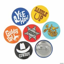 Cheapest 🌟 Mini Western Buttons - 48 Pc. 🔔