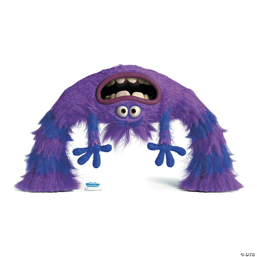Budget โ Monster's University Art Life-Size Cardboard Stand-Up ๐ฏ