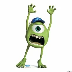 Cheapest 🎁 Monsters University Mike Wazowski Life-Size Cardboard Stand-Up 😉