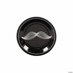 Cheapest 😍 Mustache Party Paper Dessert Plates - 8 Ct. 🎉