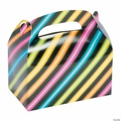 Deals 🧨 Neon Glow Party Treat Boxes - 12 Pc. 🔥