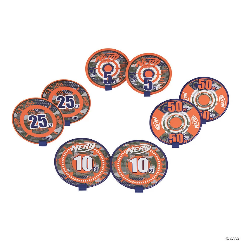 Buy ๐ Nerfยฎ Bullโs-Eye Decorations - 8 Pc. ๐