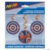 Best deal 😍 Nerf® Hanging Swirl Decorations - 3 Pc. 🧨
