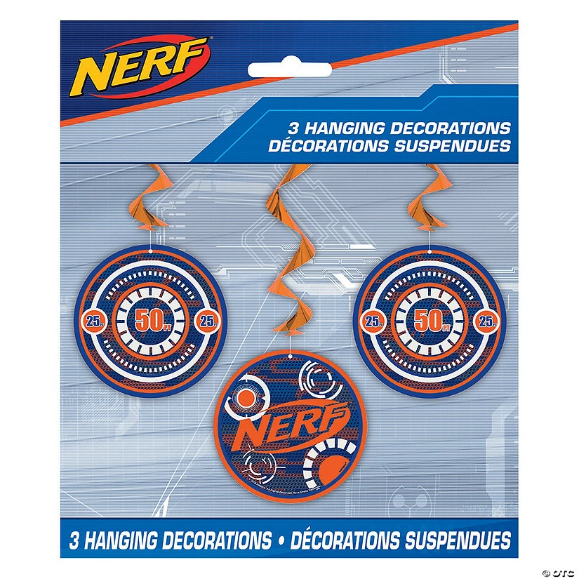 Best deal ๐ Nerfยฎ Hanging Swirl Decorations - 3 Pc. ๐งจ