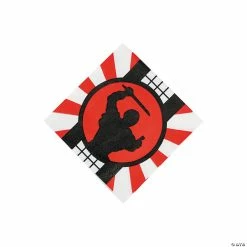 Brand new 🥰 Ninja Warrior Beverage Napkins - 16 Pc. ⭐