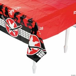 Flash Sale 🧨 Ninja Warriors Plastic Tablecloth 👏
