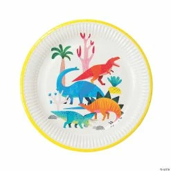 Discount 😉 Party Dinosaur Paper Dinner Plates - 8 Ct. 😀