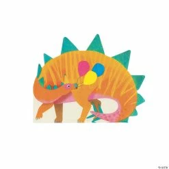 Outlet ❤️ Party Dinosaur-Shaped Napkins - 16 Pc. 🤩