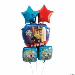 Best Sale ❤️ Paw Patrol Mylar Balloons - 5 Pc. 🎁