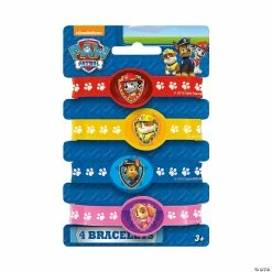 Buy 😀 Paw Patrol™ Rubber Bracelets - 4 Pc. 🥰