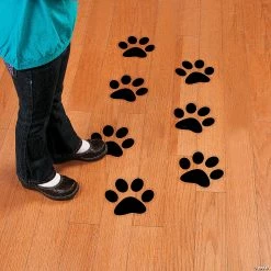 Discount ๐ Paw Print Floor Decals - 12 Pc. ๐